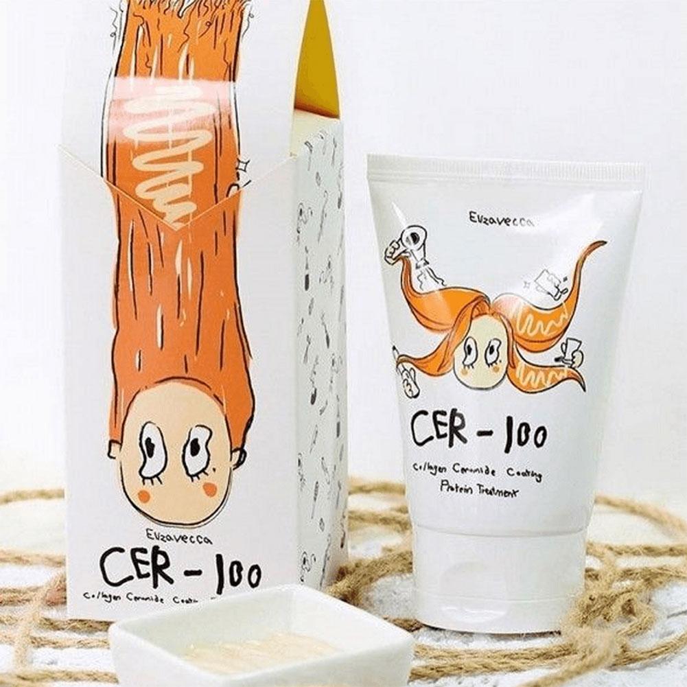 Hair Care Dupes - ﻿ CER-100 コラーゲンヘアトリートメントマスク 天然成分 韓国ヘアケア 髪の切れ毛を防ぎ、縮れ毛を改善するヘアマスク