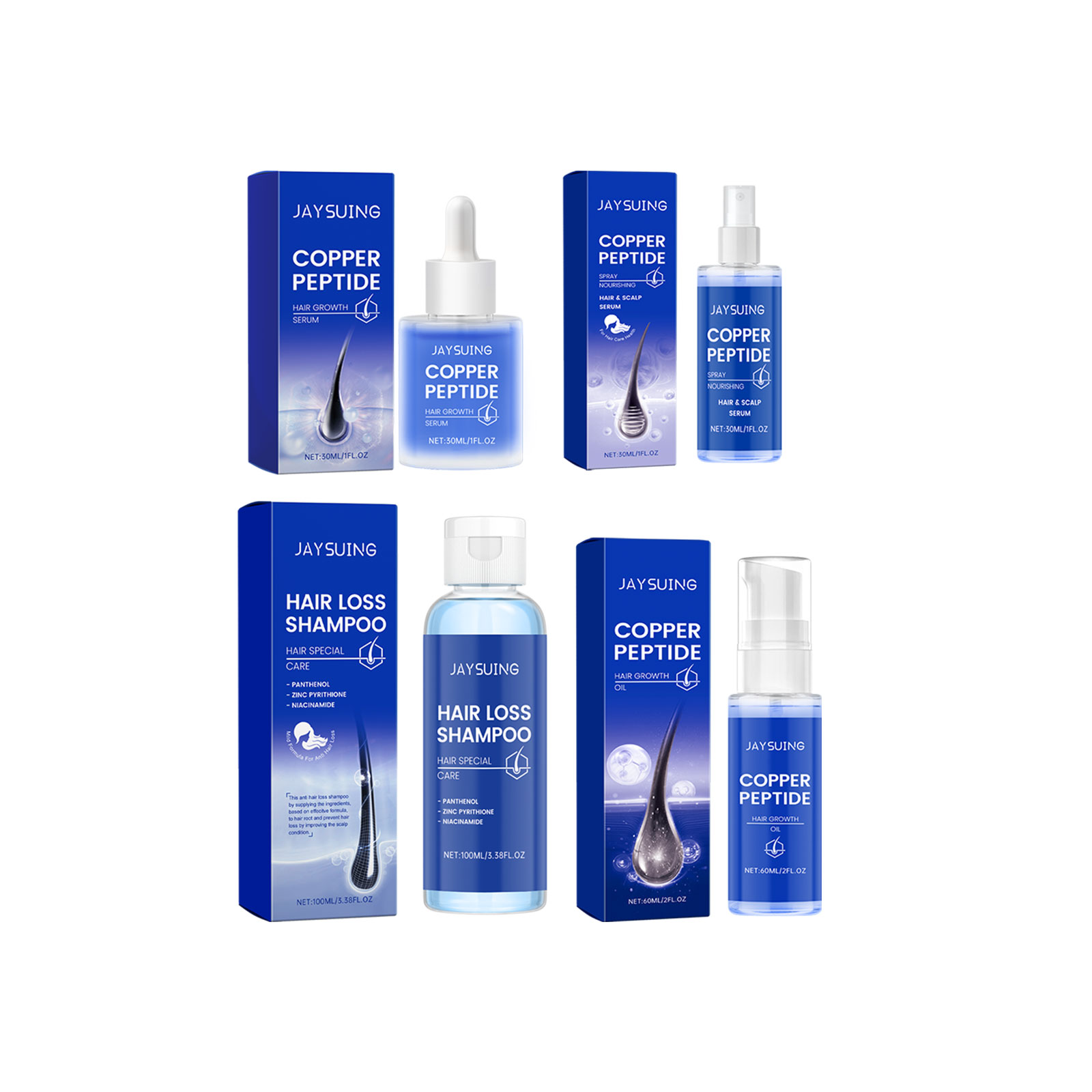 銅製の成長血清,育毛スプレー,頭皮に栄養を与える,脱毛防止, - Hair Care Nature のレビューと価格