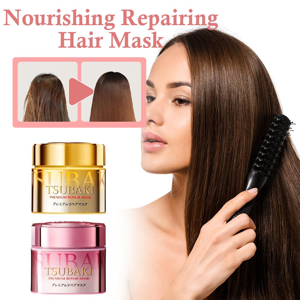 TSUBAKI プレミアムリペアマスク ダメージヘアを深く修 - Hair Care Tsubaki のレビューと価格