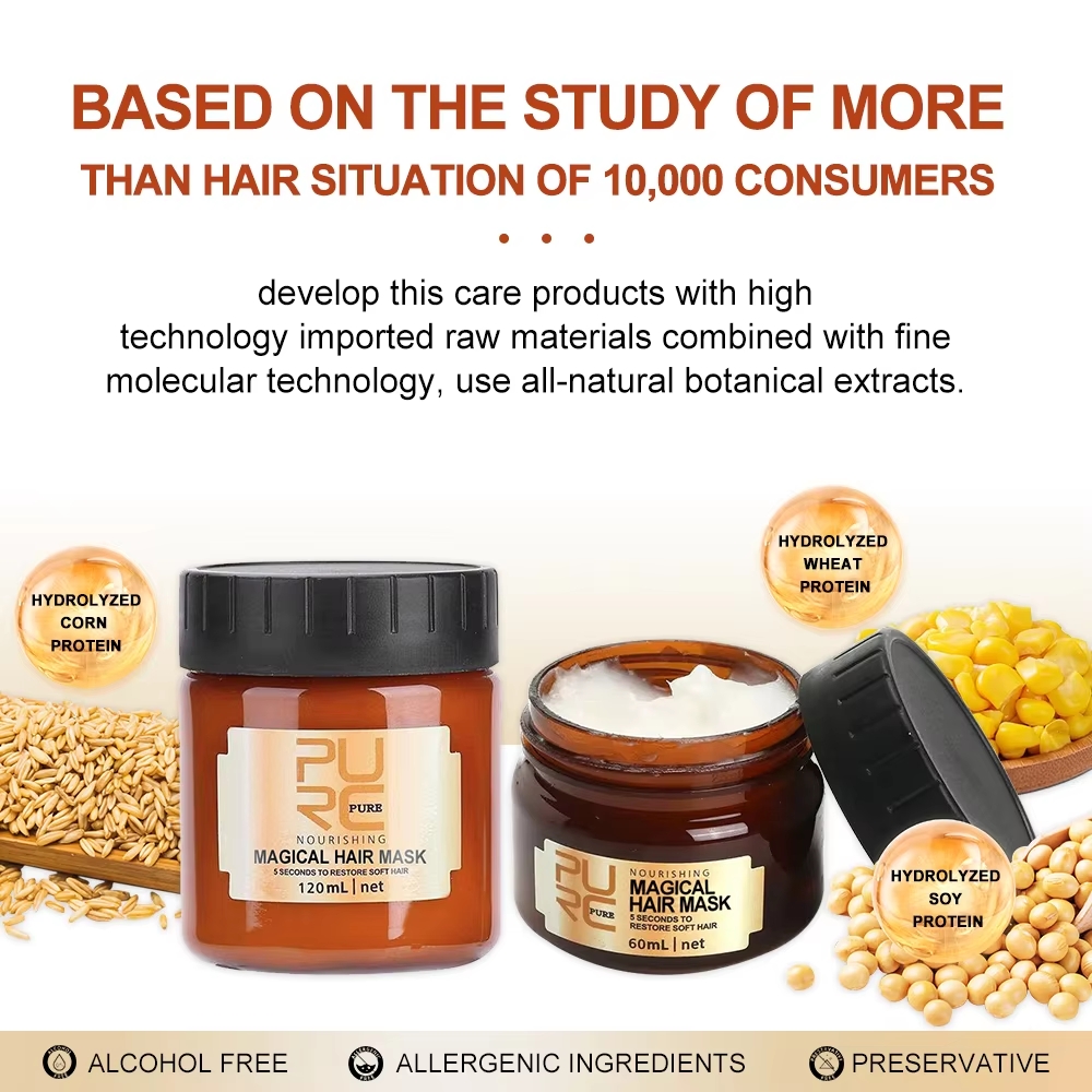 PURC 5 秒マジックヘアマスクアルガンオイル栄養スムージ - Hair Care Normal のレビューと価格