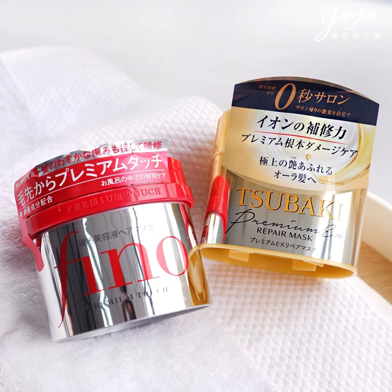日本ツバキ プレミアムリペアヘアマスク、乾燥・ダメージヘアに - Hair Care Tsubaki のレビューと価格
