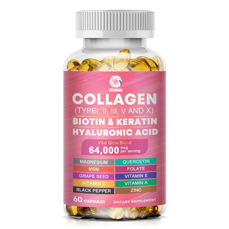 マルチコラーゲン、ビオチン、ケラチン配合のスキンケアサプリメ - Hair Care Collagen のレビューと価格