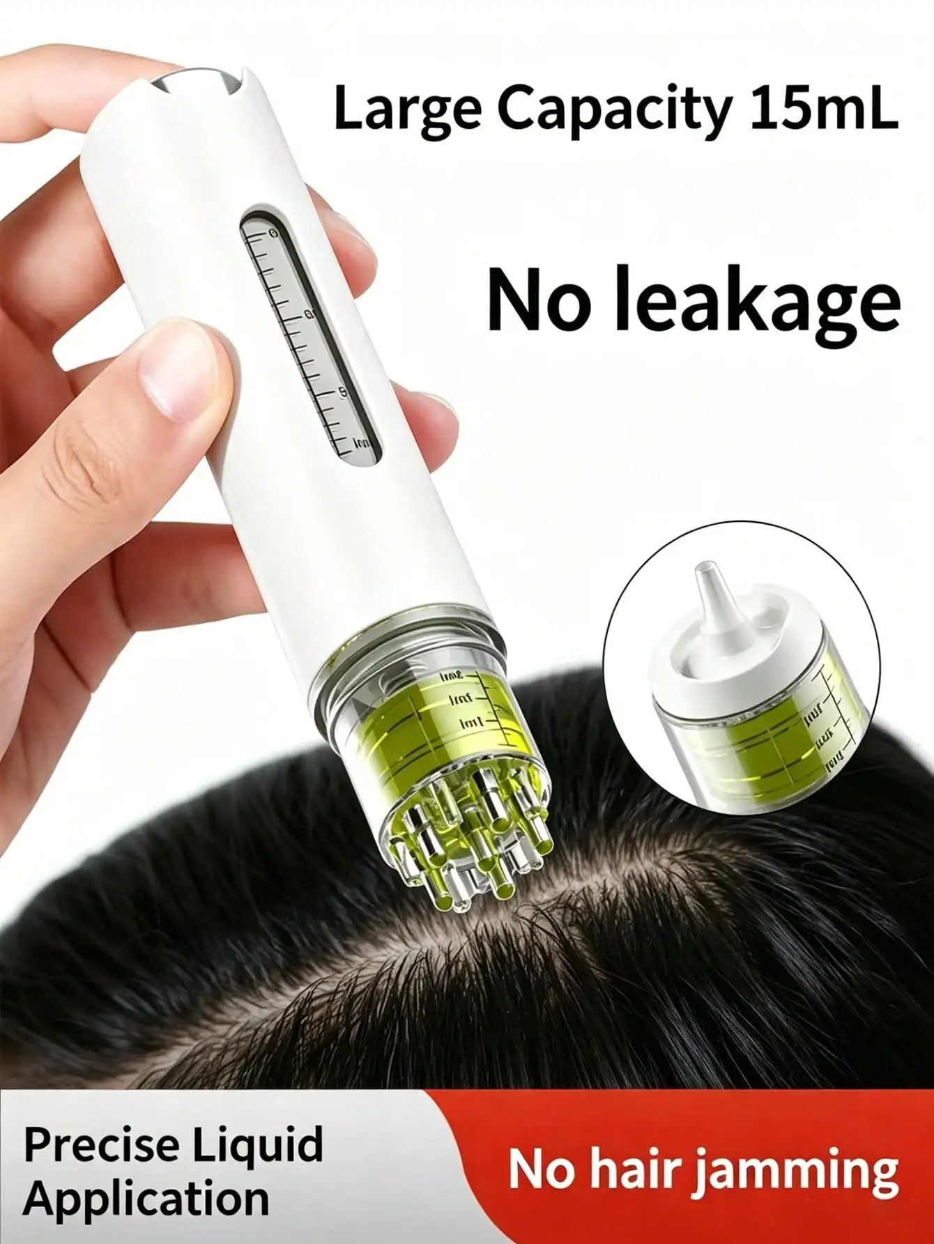 頭皮アプリケーター トラベルキャパシティヘアグロースセラムガ - Hair Care Guide のレビューと価格